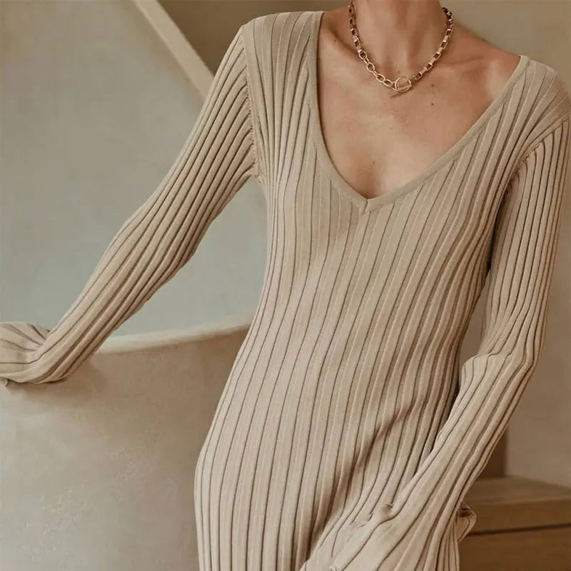 Knit Maxi Dress