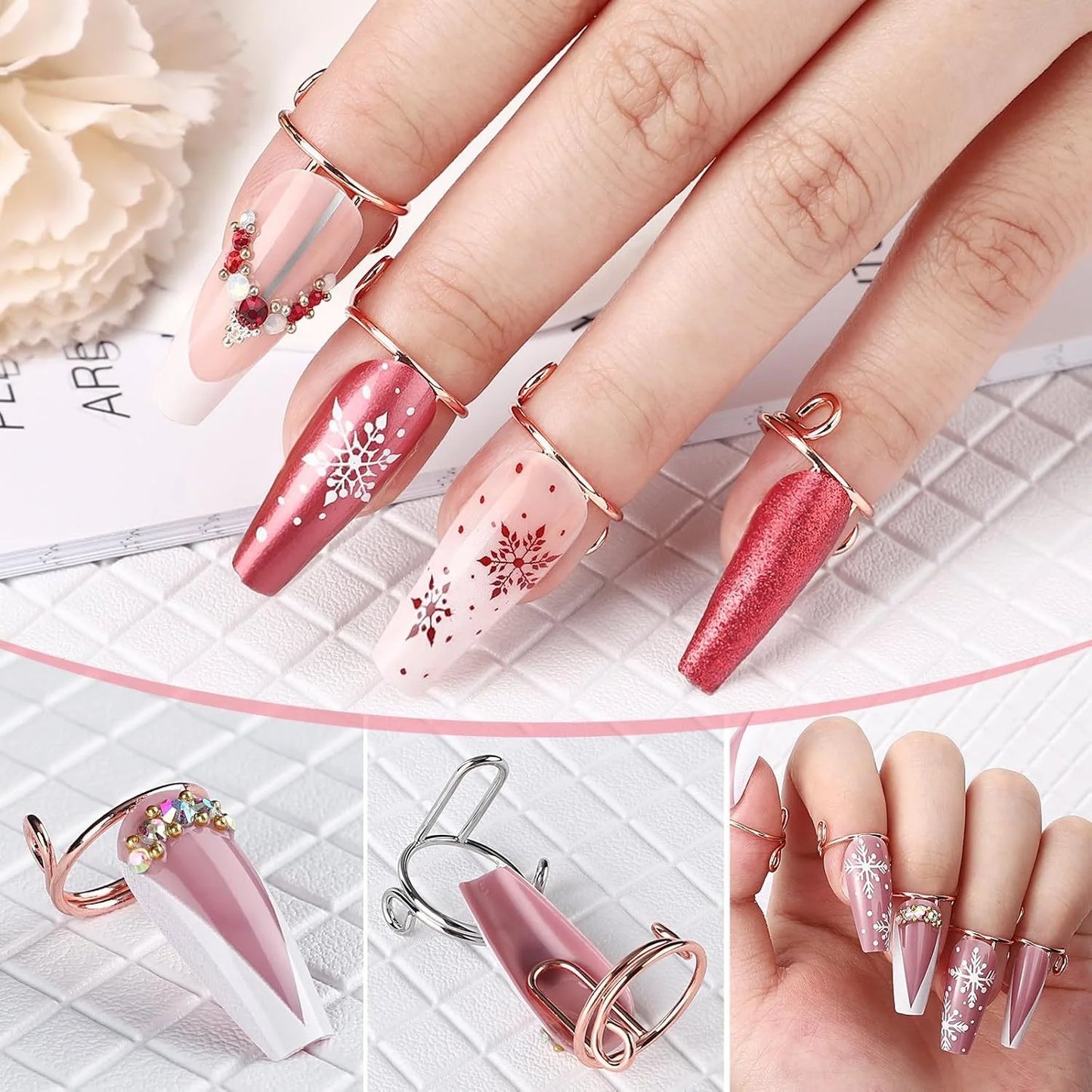 Removable nail ring