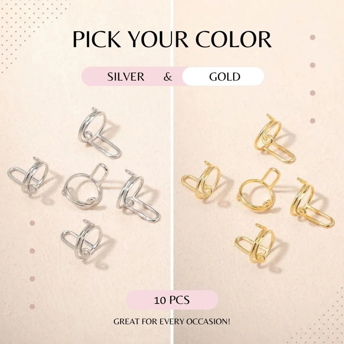 Removable nail ring