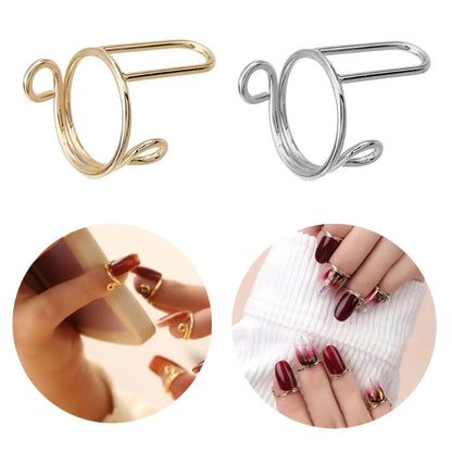 Removable nail ring
